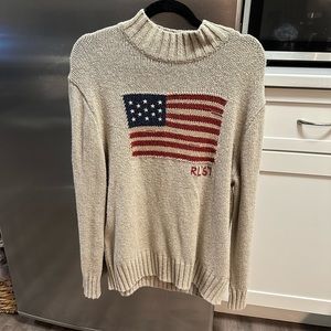 Ralph Lauren Polo American Flag Sweater